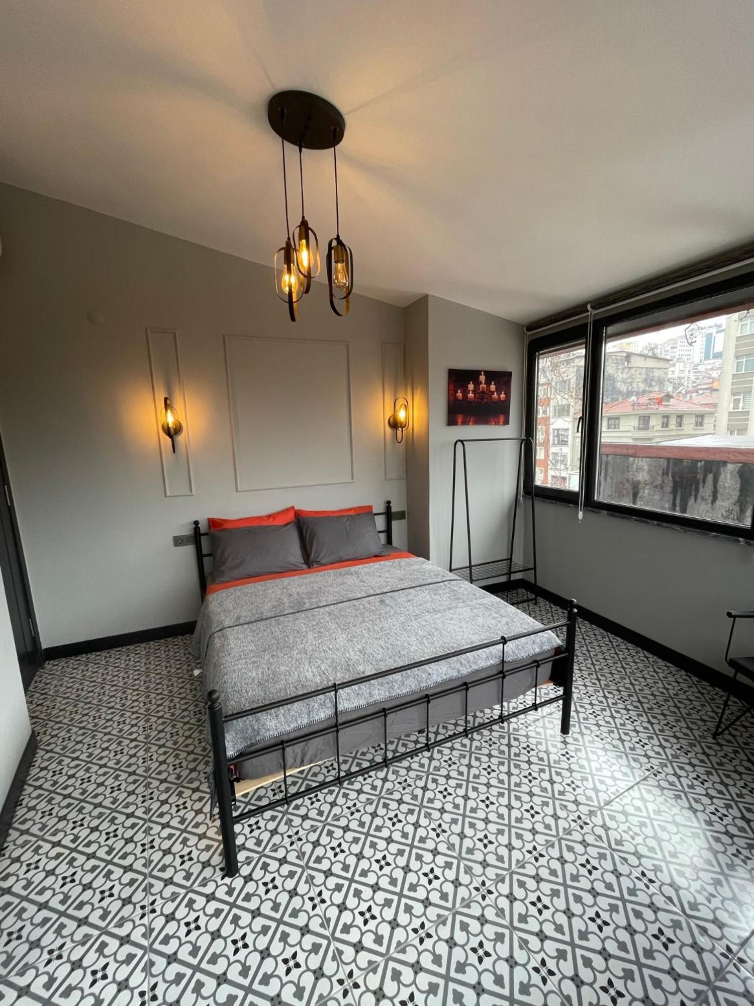 Beyoglu Huzur Apart Apartman Isztambul Szoba fotó